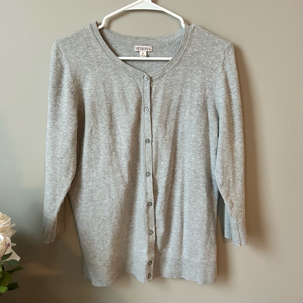 Merona Gray Cardigan